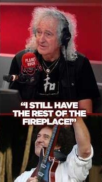 “I still have the rest of the fireplace!” Brian May could make another Red Special
