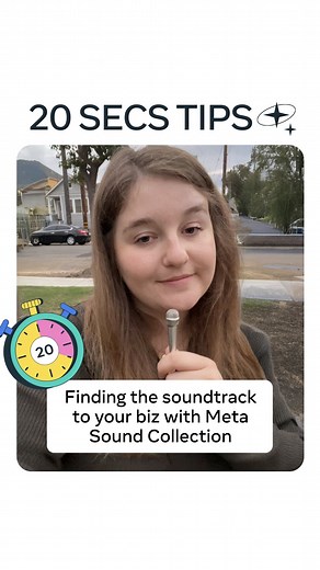 71K views · 2.4K reactions | Been curious about what the Meta Sound Collection is and how it can help your biz?  Watch this quick tip on making the most of this royalty-free music library so your content can shine!   | Meta for Business | Facebook