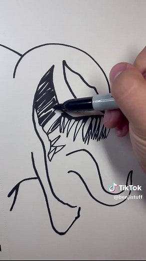 Venom Drawing Tutorial: Step-by-Step Guide for Marvel Fans