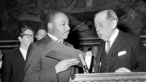 Martin Luther King Jr. Accepts Nobel Peace Prize