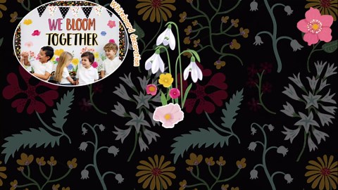 Flower Classroom Bulletin Board with Borders Floral Bulletin Board Set Colorful Wild Flower Spring Bulletin Board Decorations We Bloom Together Cutouts Classroom Back to School Supplies Wall Decor