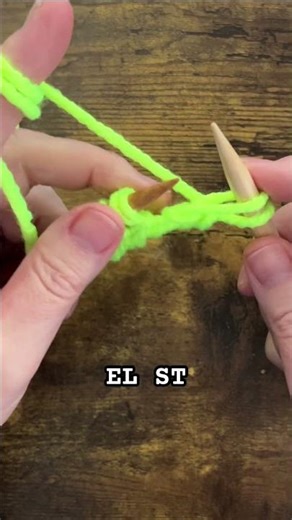 Counter-clockwise Double Yarn over for Elongate Stitch #part2