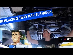 E36 Sway Bar Installation (SIMPLE!!!) // E36 M3
