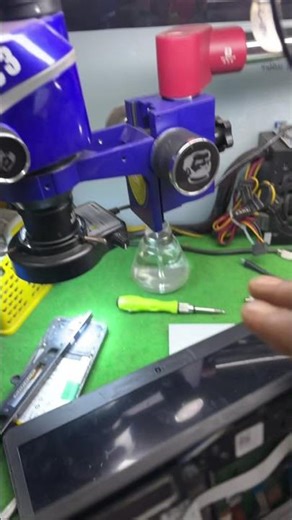 Dell No Power repair Done #laptop #computertechnic #computerrepairing