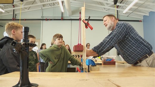 Dream realized as small town opens Maine's first elementary technical school