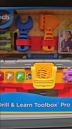 drill & learn toolbox #vtech #interactivelearning #fun #creative #youtubeshorts