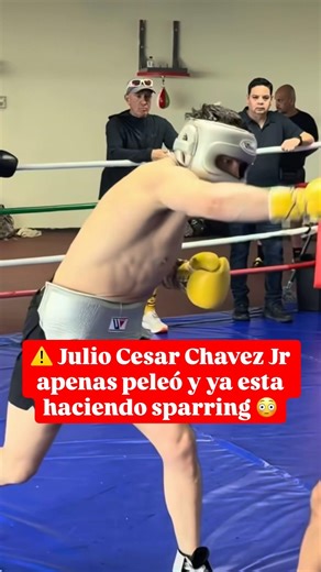 👏🏼👏🏼👏🏼 #juliocesarchavezjr #juliocesarchavez #chavezjr #boxeo #sparring #BMERingside