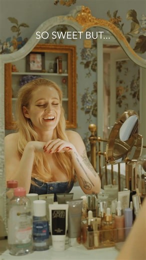 He’s on his knees, begging candy please 🍬