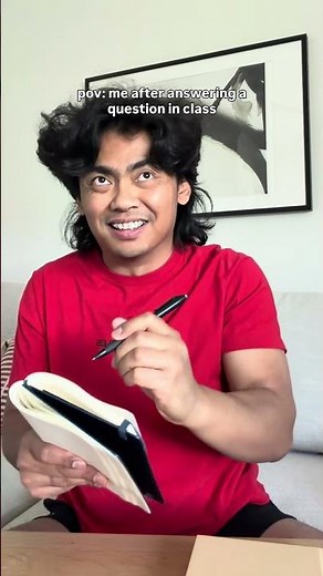 me after answering a question