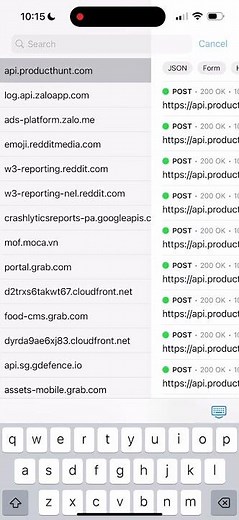 Capture HTTP/HTTPS traffic from iOS (iPhone/iPad) with Proxyman for iOS