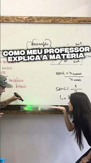Refração na prática. #educação #física
