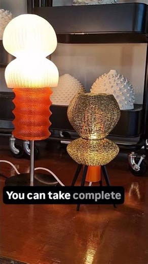 Deliberately using PLA with too much moisture to create non planar texture on my lamp design