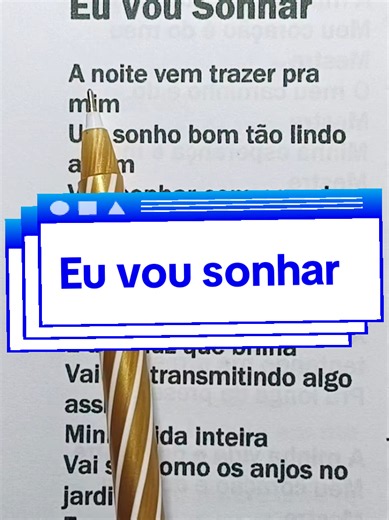 Eu vou sonhar - hino gospel de adoração