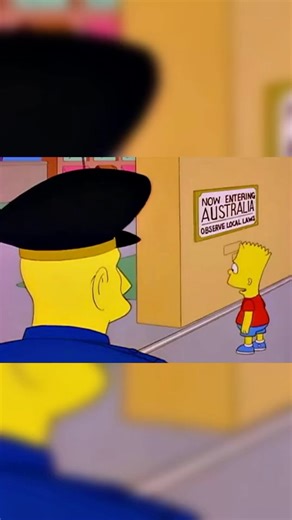 The Simpsons Nostalgia on Instagram: "America Australia 🇦🇺 “Bart vs. Australia” Season 6 Episode 16 #TheSimpsons #Simpsons #BartSimpson #HomerSimpson #Viral"
