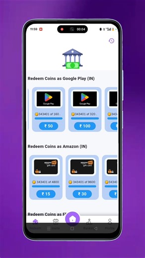 FREE ₹500 Google Play Redeem Code | Free Redeem Code App 2026 | Free Fire Redeem Code #shorts