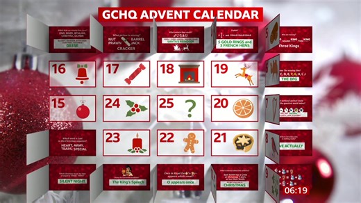 It's day 15 of the #BBCBreakfast Christmas challenge set by @GCHQ. Can you crack it? Like if you can bbc.co.uk/news | BBC Breakfast