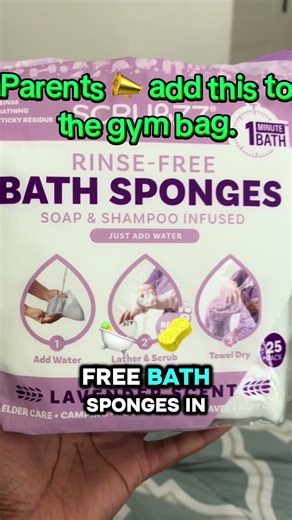 Parents… this has been a lifesaver. 🏀 Practice before school = quick clean fresh after. Just add water #hygiene #lifehack #parentingtips #tiktokshop #bestseller