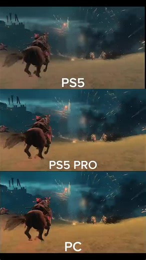 PC vs PS5 Pro Graphics Comparison