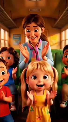 The Picnic Bus Is Here Song! Learn about the body! TwinkleNest nursery rhymes #shorts