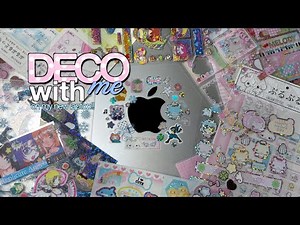 deco my new laptop with me! ‎٩(⸝⸝ᵕᴗᵕ⸝⸝)و*̣̩⋆̩*