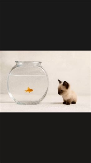 Cat vs Goldfish 🐱🐟 | Who Caught Who?