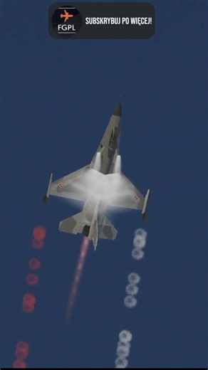 F-16 Airshow Demo✈️🔥 #flightgear #aviation #f16 #fgfs