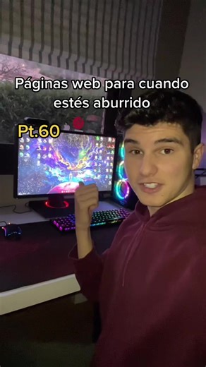 Stunning Computer Setup with Cosmic Desktop Background