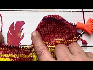 Knit // Shadow Wrap Knitted Heel Tutorial