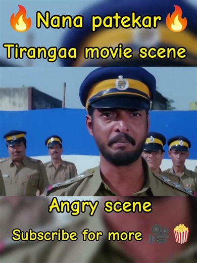 🔥 Nana Patekar's Explosive Angry Scene | Tirangaa Movie | Powerful Dialogue | Filmy Edtx 🔥