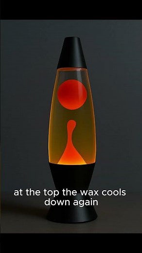 How Lava Lamps Work (The Hypnotic Science Explained!) #shorts #scienceshorts #facts