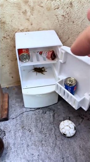 Tiny Fridge Surprise 😱 Mini Experiment Gone Wrong | Viral Shorts