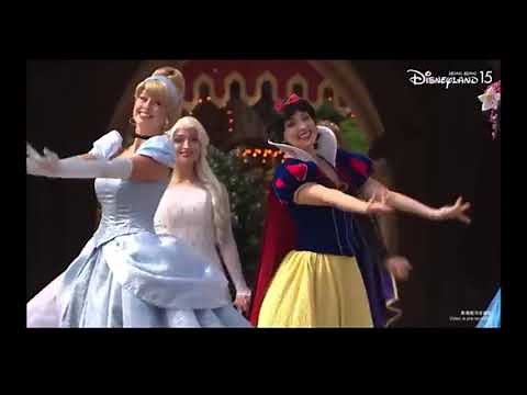 Raki Vega performs "Live Your Story" with ALL Disney Princesses and Queens at Hong Kong Disneyland