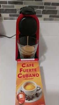Cafe Fuerte Cubano- Cuban Coffee For Nespresso Original Aluminum Capsules- Demo