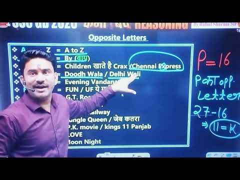 Ssc gd most important topic coding decoding by rahulsharmasir#rahulsharmasir #important #mehnat