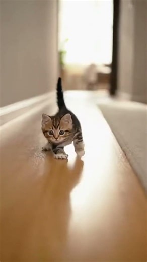 Kitten's First Exploration Adventure! 🐾 #KittenPlay #AdorableAnimals #CuteCat