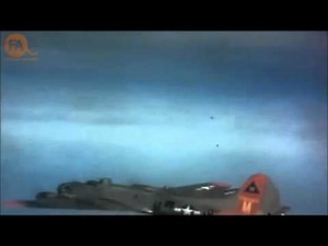 World War Two air combat in color