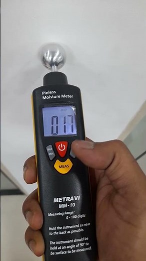 Metravi MM 10 Non contact Moisture Meter Usage