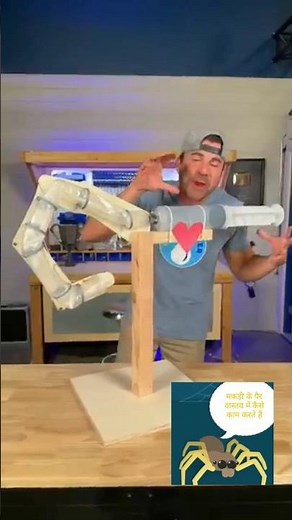 How do spider leg works like hydraulic cylinder