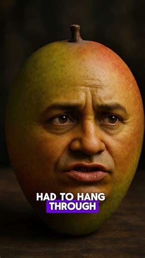 The Talking Mango 🥭 | Funny AI Visuals | AI Visuals for YouTube Creators | #Shorts