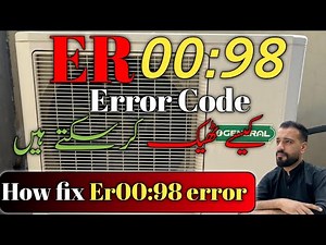 O General \\ Fujitsu Ductable AC error codes | ER 00:98 | How fix error code O General \\ Fujitsu