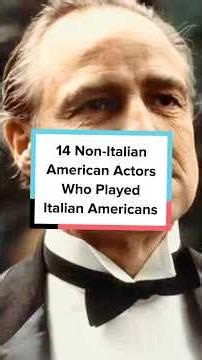 14 Non-Italian American Actors Who Played Italian Americans