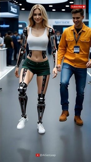 I Didn't Expect This! Robot and Human Dance Battle Goes Viral #Ameca #Shorts