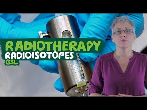 Radioisotopes (radioactive iodine) for cancer (British Sign Language)