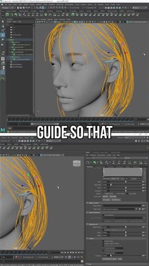 XGen tips about the construction of the hair#GroomingTips