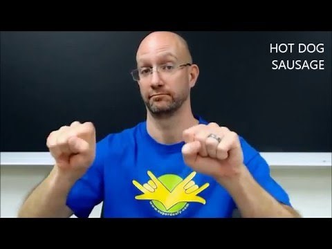 Meat & Dairy - Food Signs | ASL - American Sign Language