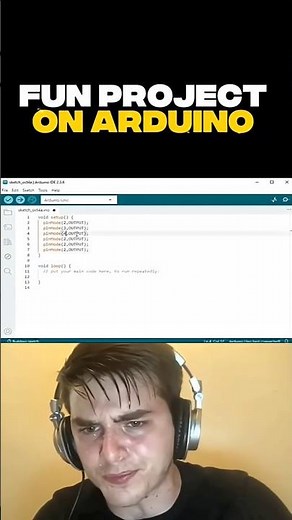 🎥 “I Made Knight Rider Lights Using Arduino 😍 | Easy Coding Tutorial #shorts #coding”