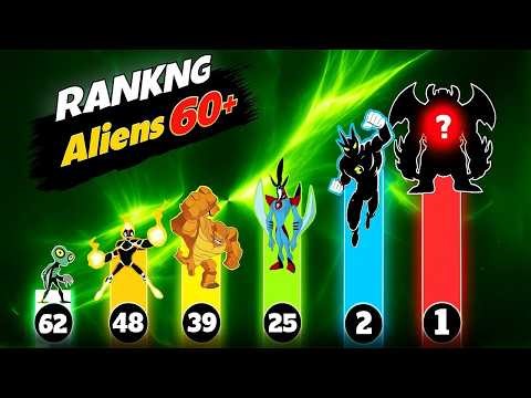 All Ben 10 Aliens Ranked from WEAKEST to STRONGEST! 🤯🔥 (Ultimate Power List)