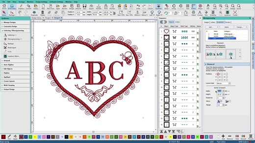 Quickly add monograms to your embroidery projects. Hatch Embroidery comes with 95 monograms templates to get you started. | Hatch Embroidery