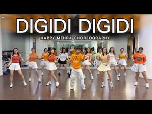 DIGIDI DIGIDI - Freank Deje | Zumba Fitness | Happy Mehra Choreography