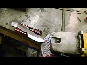 Angle Grinder Jig for knife making Update